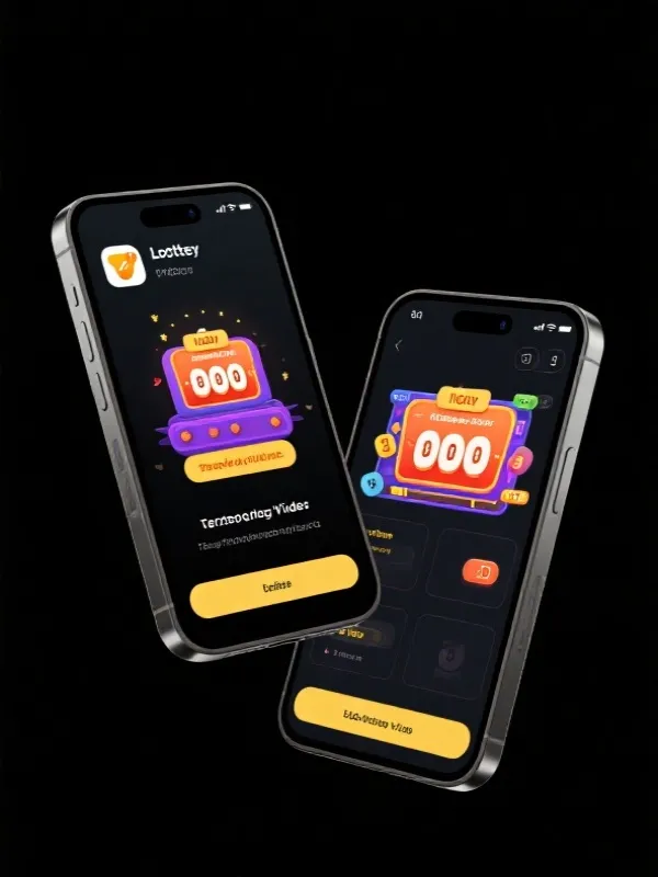 五福彩票最新 APP 界面展示