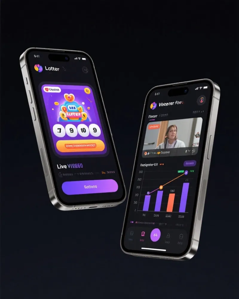 五福彩票最新 APP界面展示